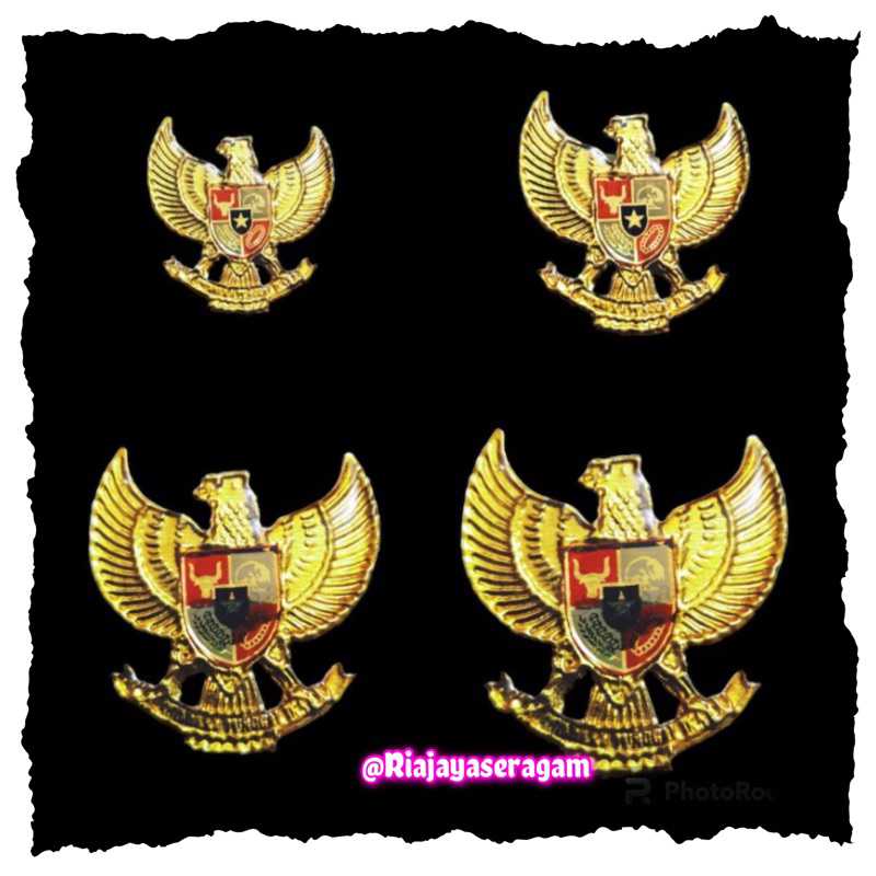 Pin Bros Paskibra Burung Garuda Pancasila Bahan Fiber