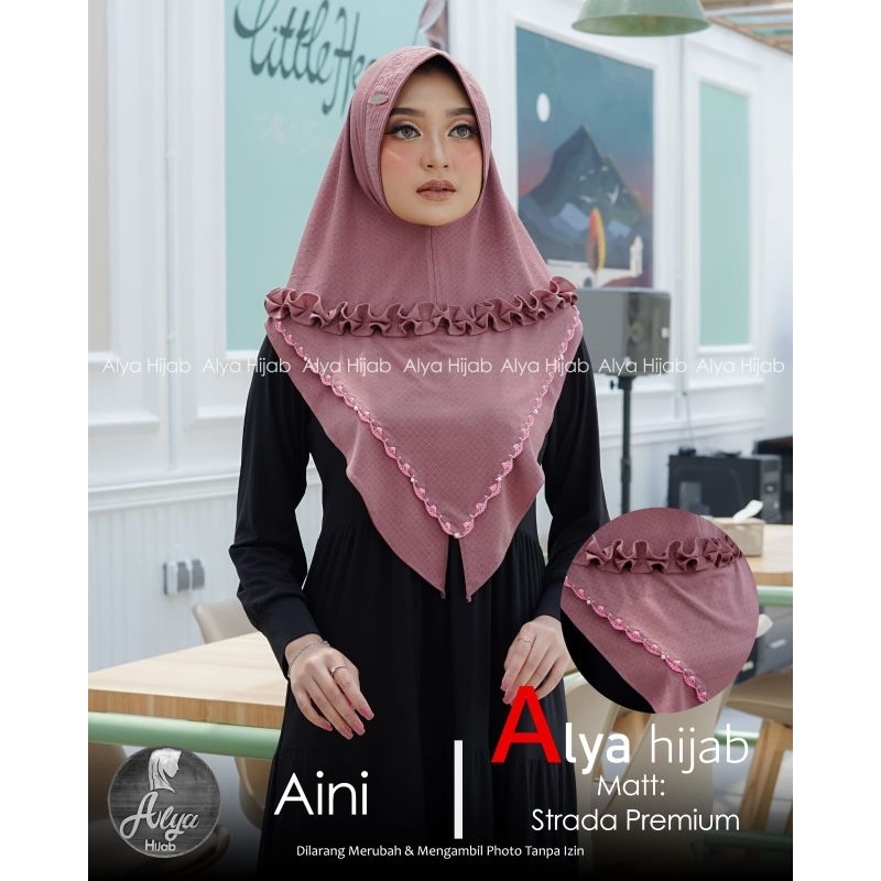 Jilbab Bergo Simple AINI Ori Alya Hijab