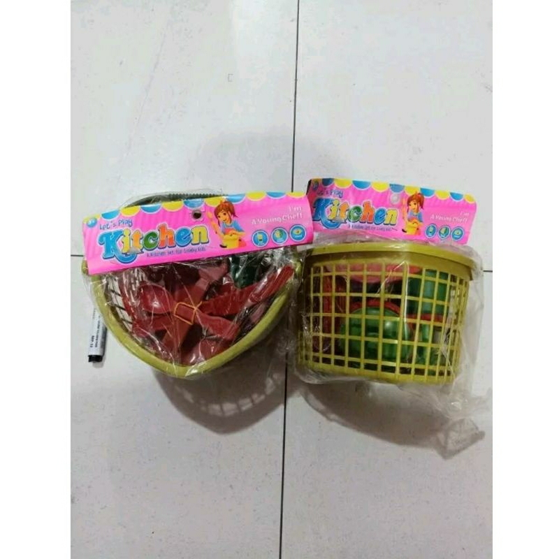 Mainan anak Keranjang  pasar