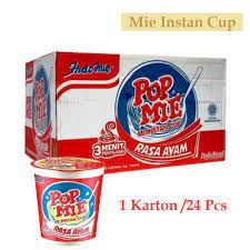 

pop mie 24 cup / per KARTON