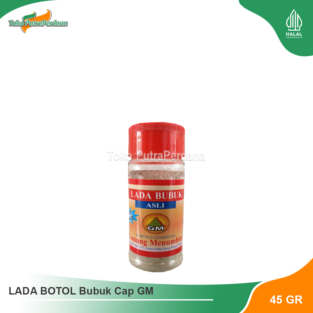 

LADA BUBUK BOTOL Cap GM 45gr