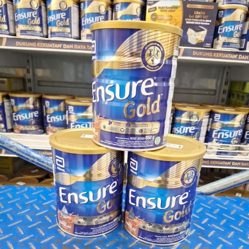 

Ensure Gold Coklat 850g EXP 05/2025