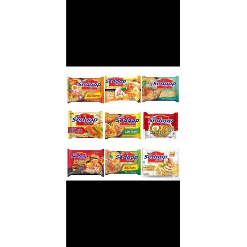 

mie sedap isi 4 mix