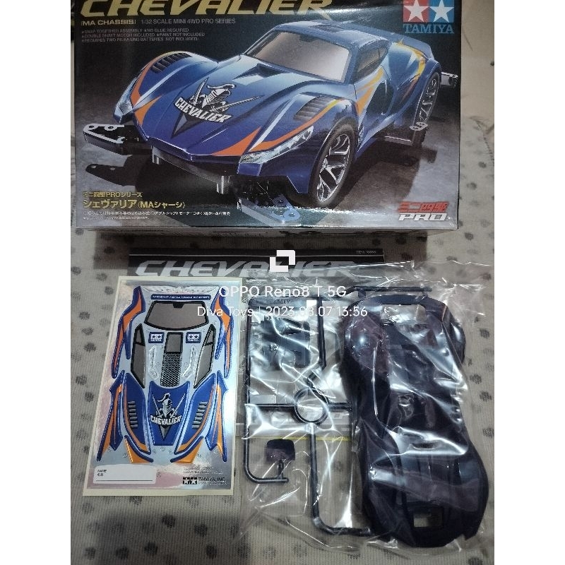 Tamiya Body Chevalier MA Chassis + Decal