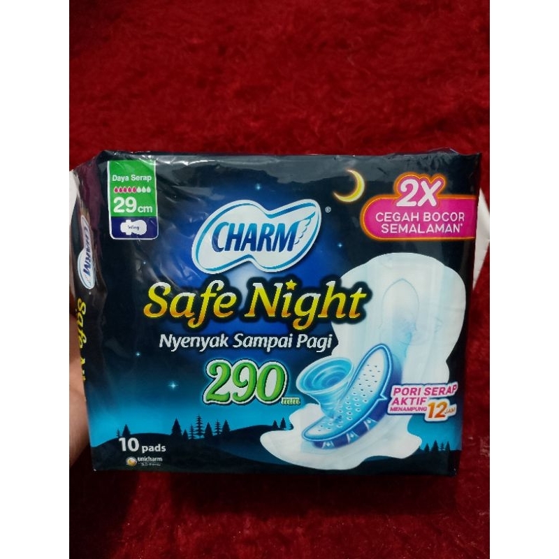 Softex/PembalutCharmSafeNight