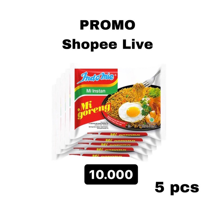 

MIE INDOMIE GORENG 5pcs
