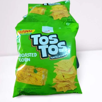 

Tos Tos Tortilla Chips Renceng (Isi 10sch @25gr) Berhadiah Uang Jika Beruntung Tostos Roasted Corn