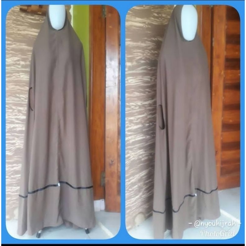 Khimar floor (preloved)