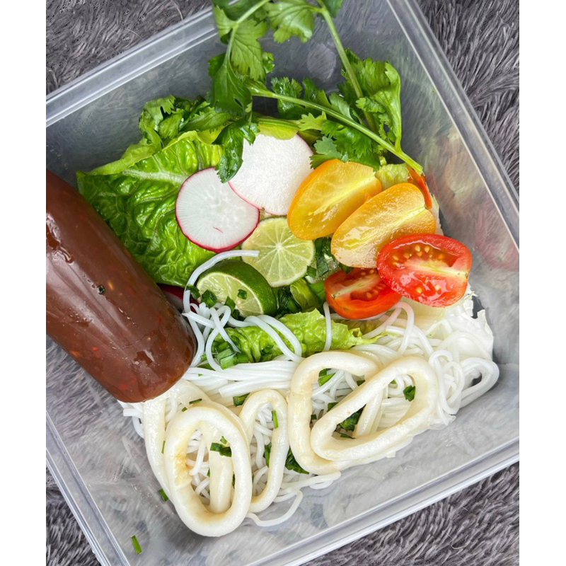 

Cumi Mangga/Pepaya/Nanas Salad Thailand Quinnkitchen