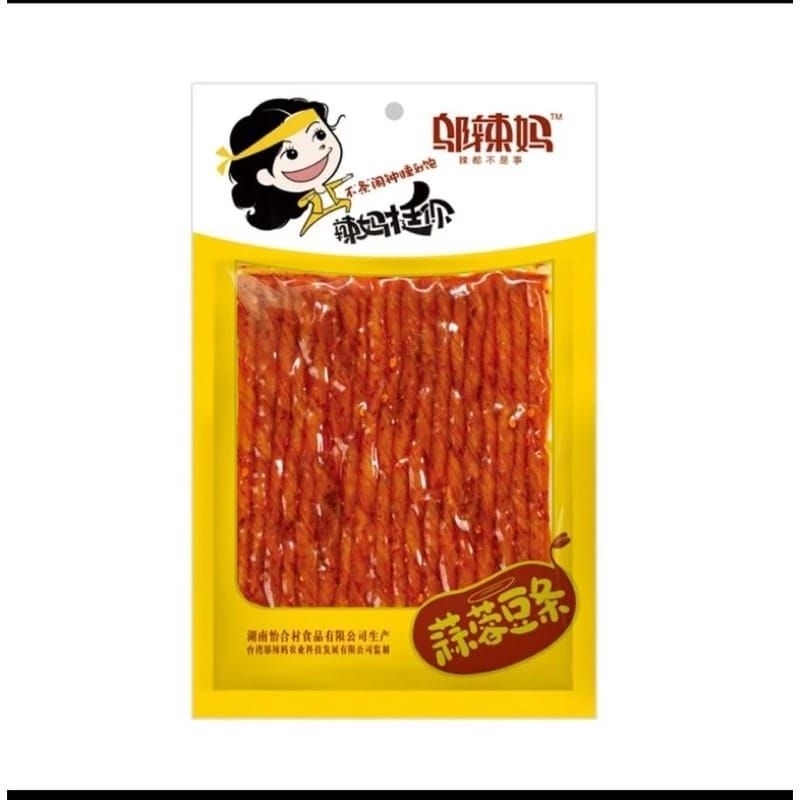 [Halal] Wulama Latiao Garlic Cincang Snack Cina Vegetarian