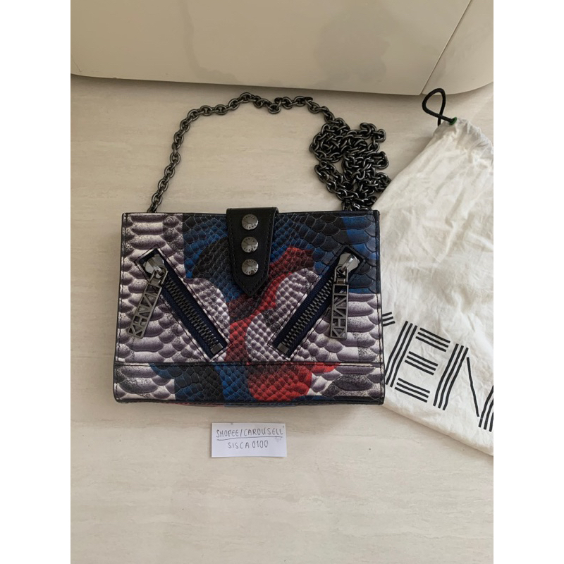 tas kenzo woc sling bag selempang ori