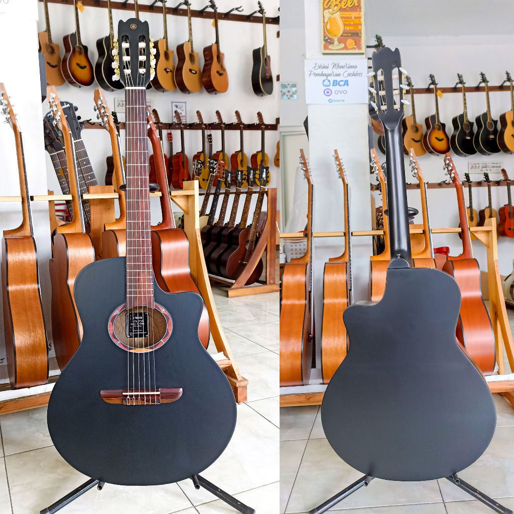 Gitar Akustik Klasik Nilon Model NTX 500 NTX 700 Akustik Klasik Nilon Black Doff