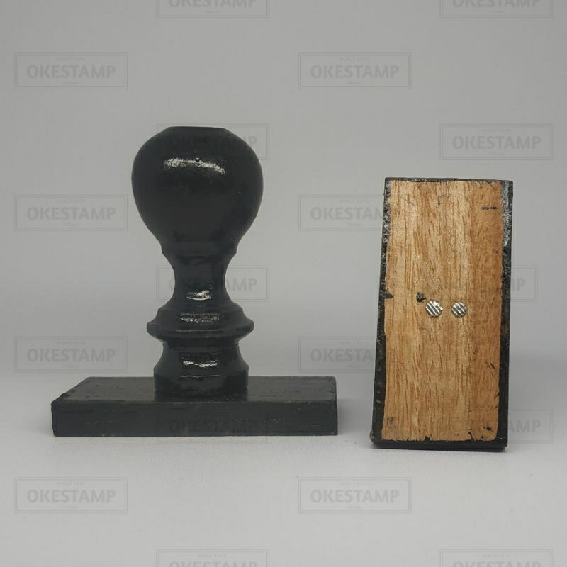 

OKESTAMP Gagang stempel kayu 2555 (2,5×5,5cm)