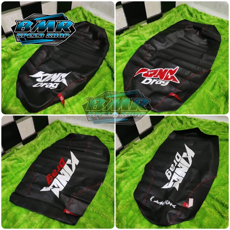 Sarung jok King Drag Vario Scoopy Beat mio/kain jok motor kain jok king drag