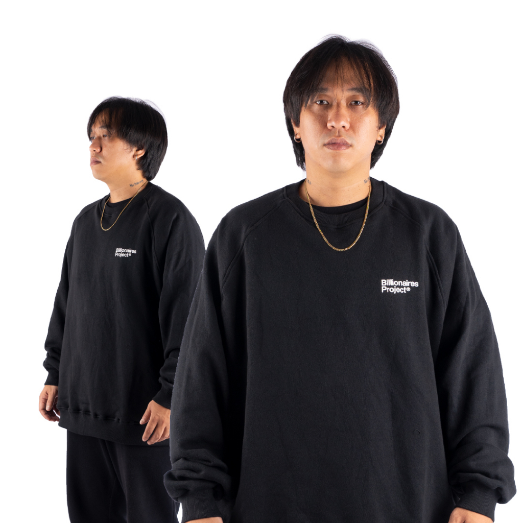 BILLIONAIRES PROJECT OUTER - SWEATSHIRT BASIC BLACK