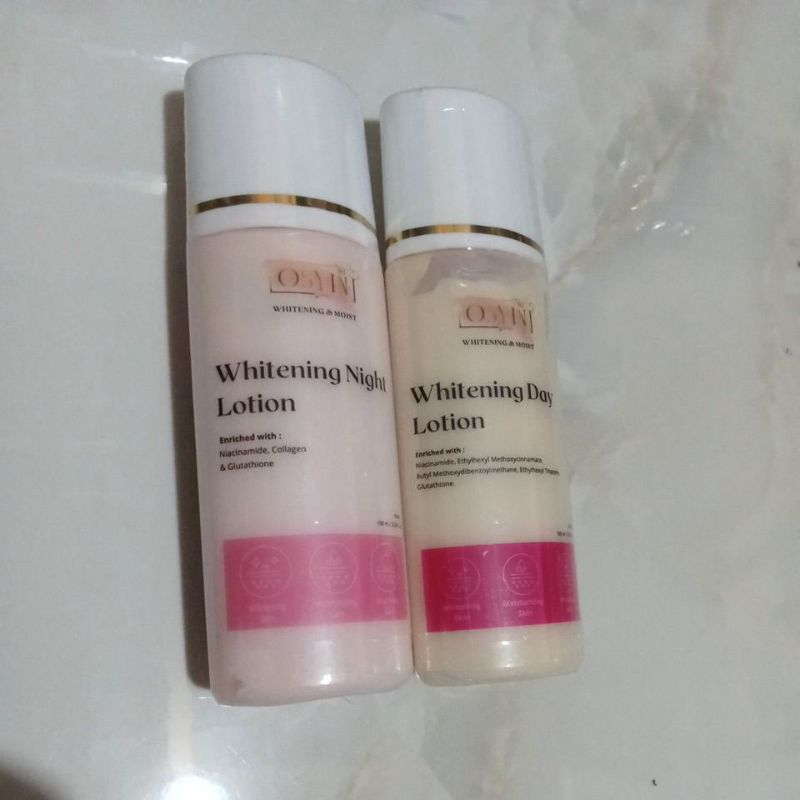 [ BPOM ] Paket Lotion OSYIN GLOW Formula Baru Body Lotion Pemutih Siang Malam