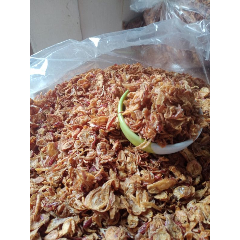 

BAWANG GORENG brebes asli premium 500 gr (Grade B)