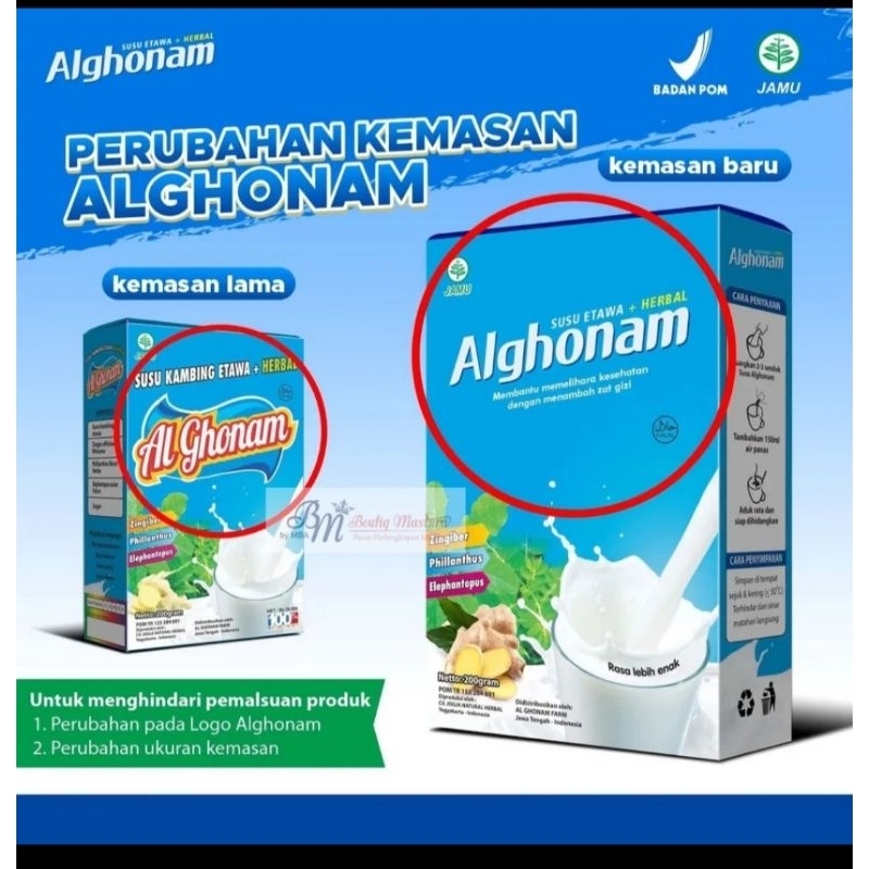 

SUSU ALGHONAM 200gram