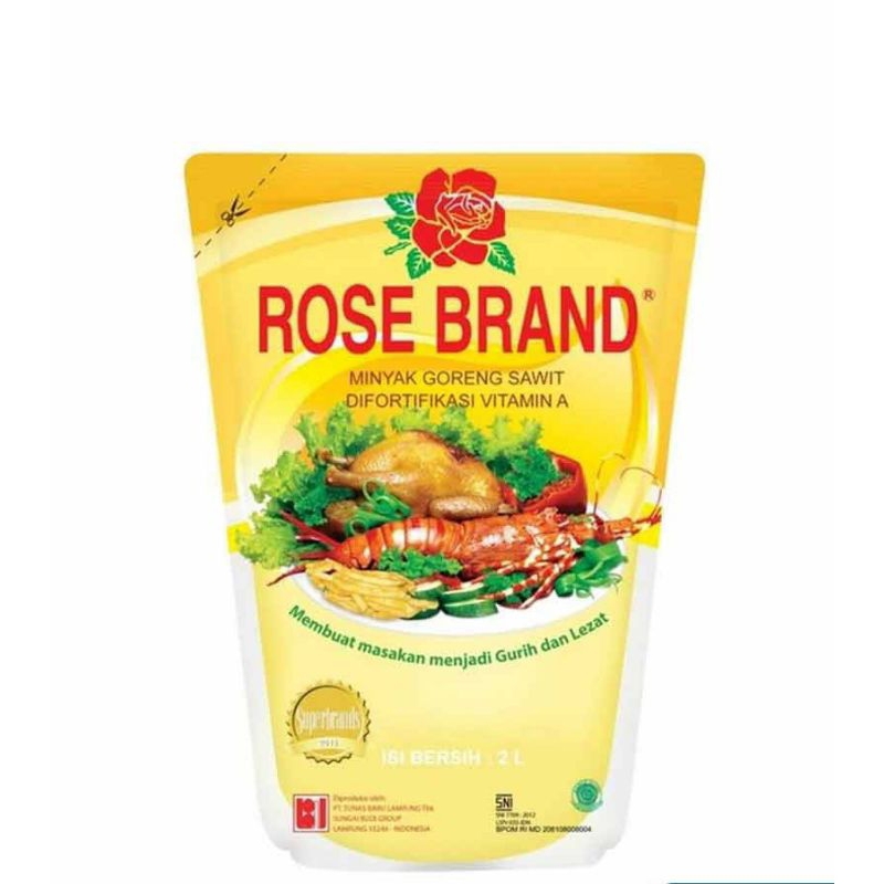 

minyak rose brand ukuran 1 liter