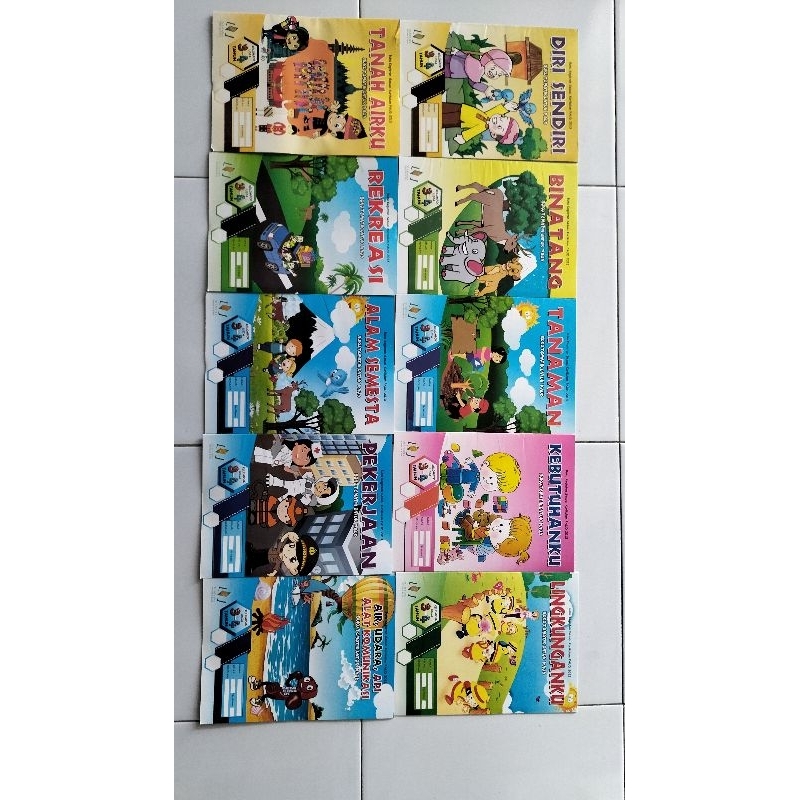 

Paket Tematik Untuk KB Usia 3-4 Tahun