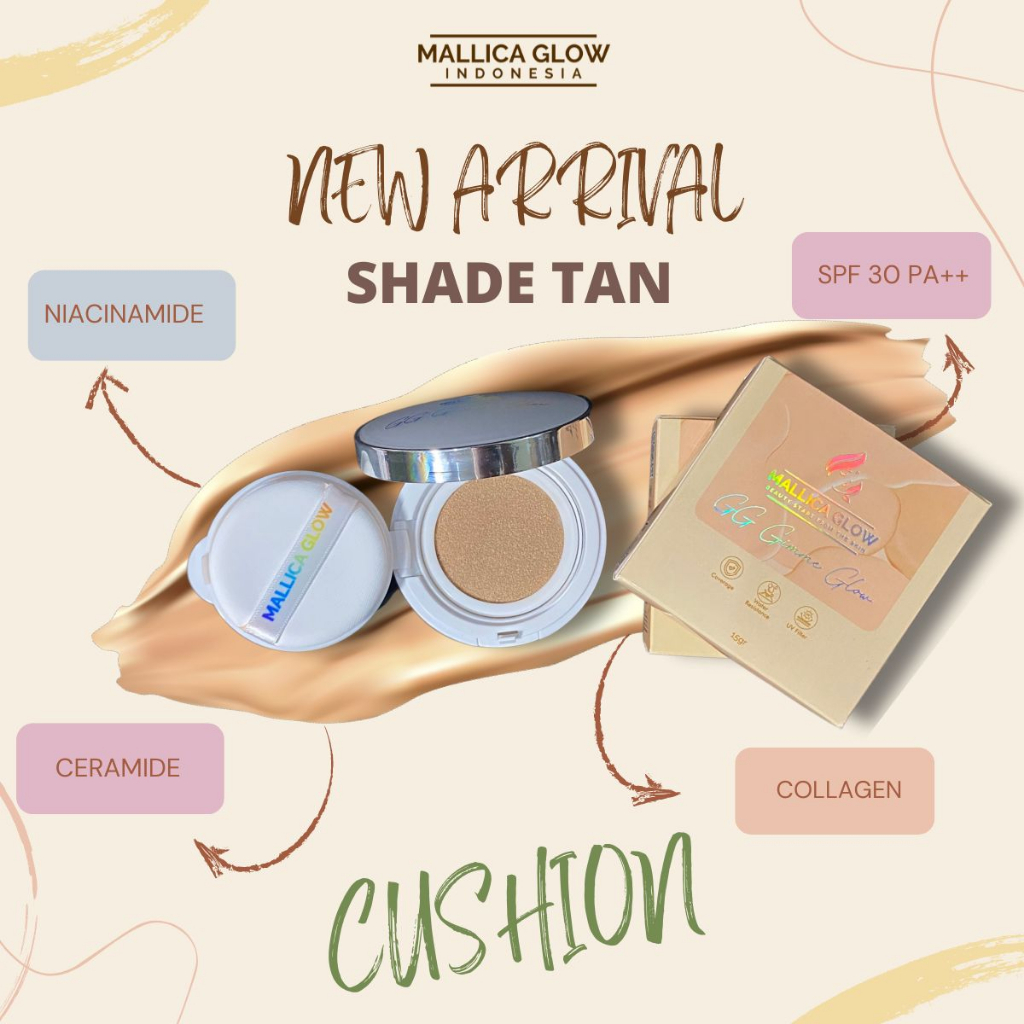 MALLICA GIMME GLOW CUSHION / 15 gram