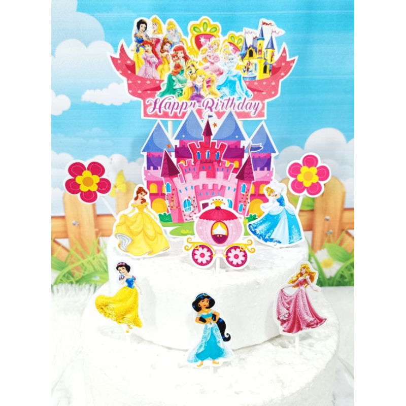 cake topper/ hiasan kue PRINCESS/ topper PRINCESS XTRA