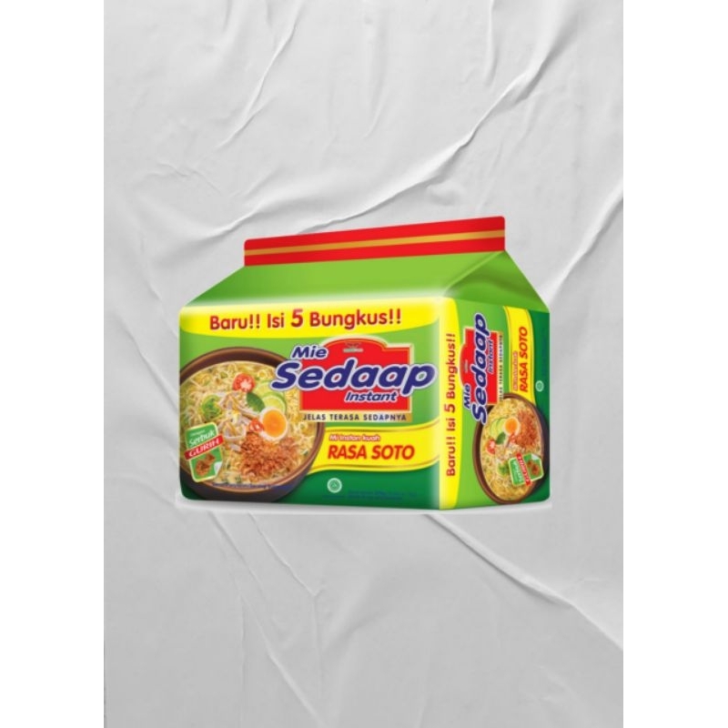 

Sedaap Mi Instan Soto 5 × 75g