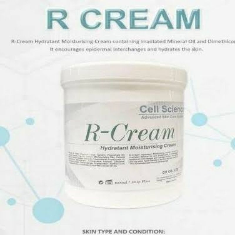 CELL SCIENCE R C CREAM RF / MASSAGE FACE BODY POM 1 L
