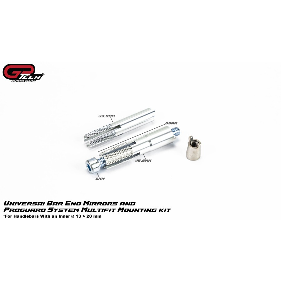 GPTECH ADAPTOR PROGUARD / JALU STANG / SPION BAR END