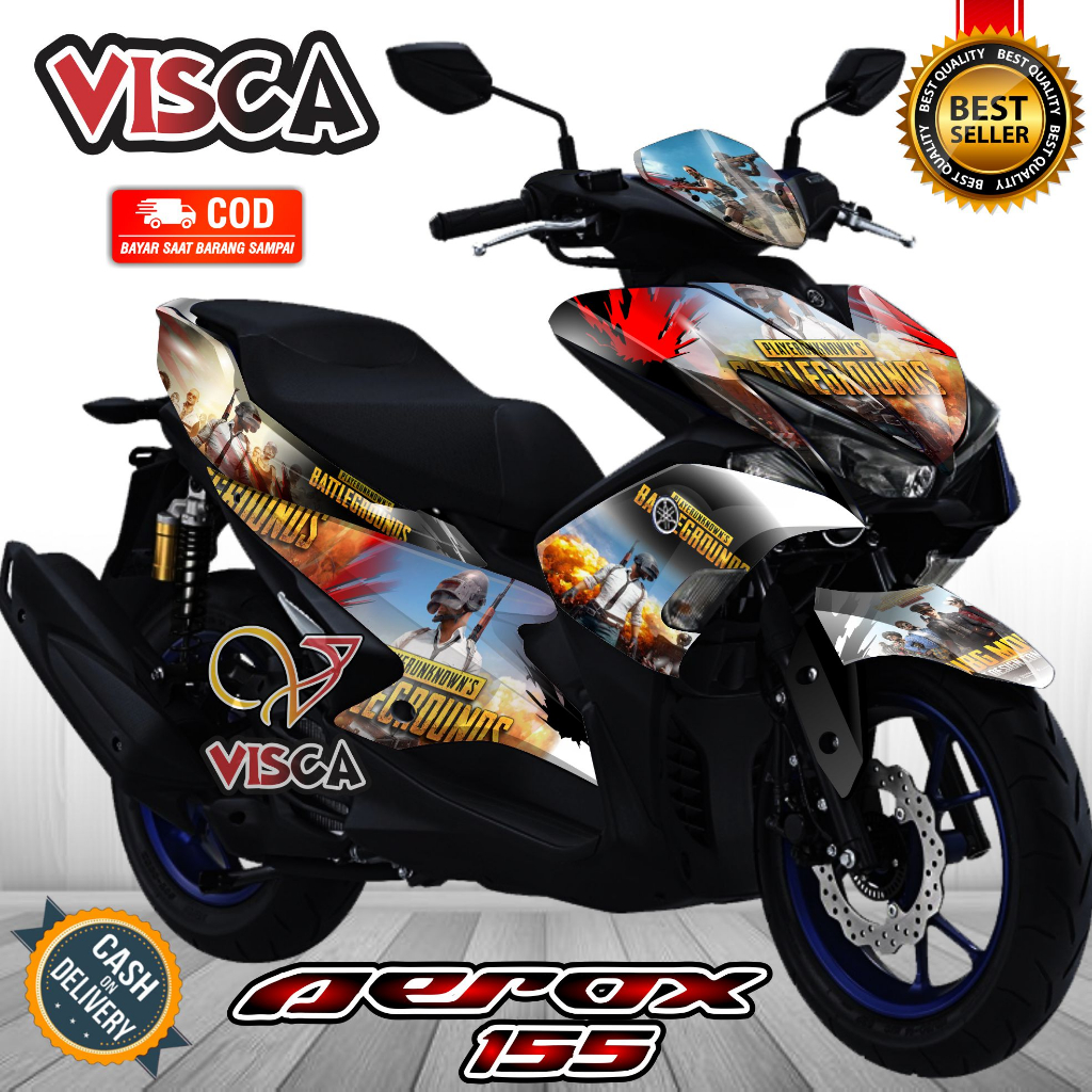 Decal Aerox 155 Old Full Body Stiker Aerox 155 Old Keren Striping Aerox 155 Old Variasi Decal Hologr