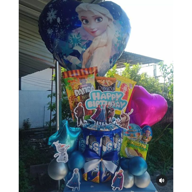 

SnackTower,Snack tower Frozen,Snack tower,money cake,Snack cake,money bouquet,buket ulangtahun,buket wisuda,kado anak,Frozen cake,Frozen Snack,kado ultah,birthday gift,mini buket,buket mini