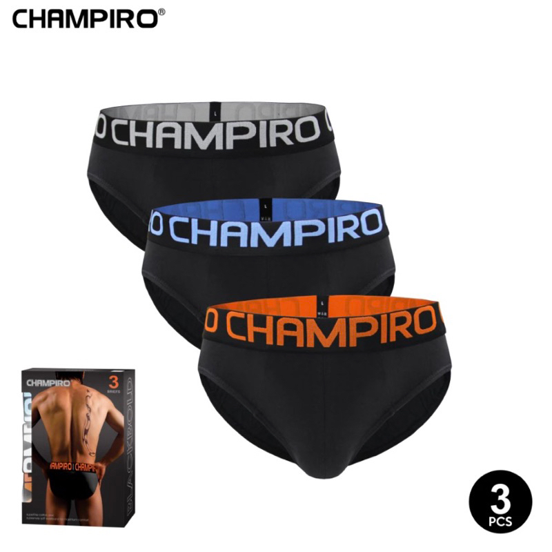 [3 pcs] CHAMPIRO BLACKBOLD celana dalam cowok dewasa