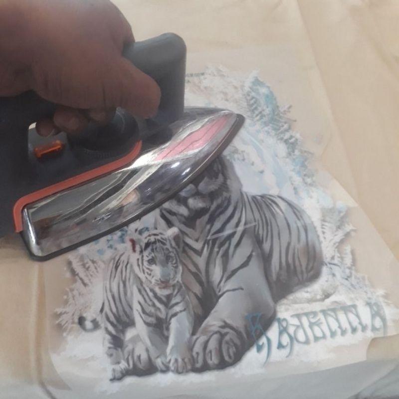 Maklon sablon DTF  meteran area cetak 58cm