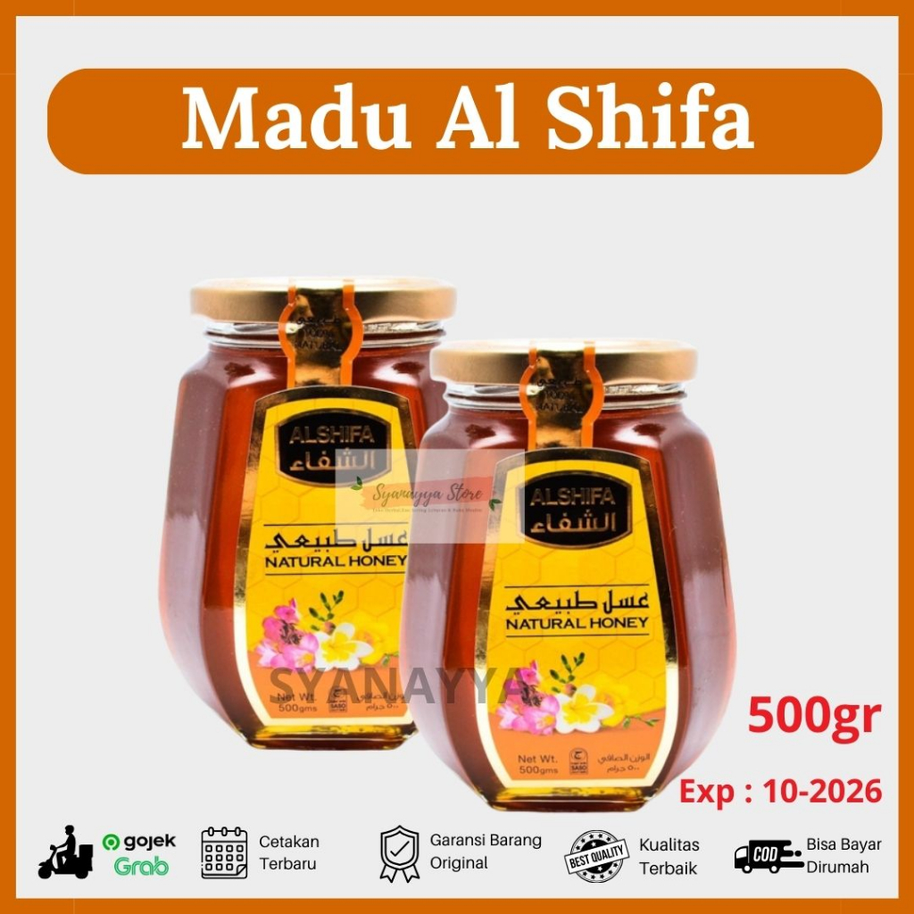 

PROMO Madu Al Shifa 500 gram Madu Arab Al Shifa Madu Al Shifa Origal Al Shifa Natural Honey 500 gr