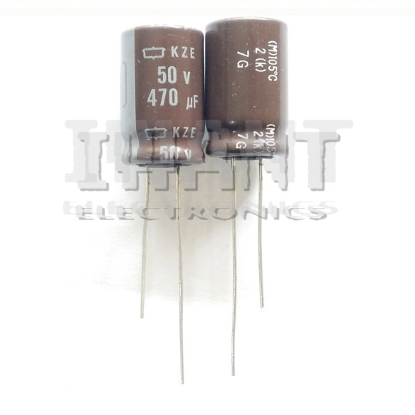 KAPASITOR 470UF 50V KAPASITOR ELKO 470UF 50V CAPASITOR ELCO 470UF50V ELCO 470UF 50V 105'