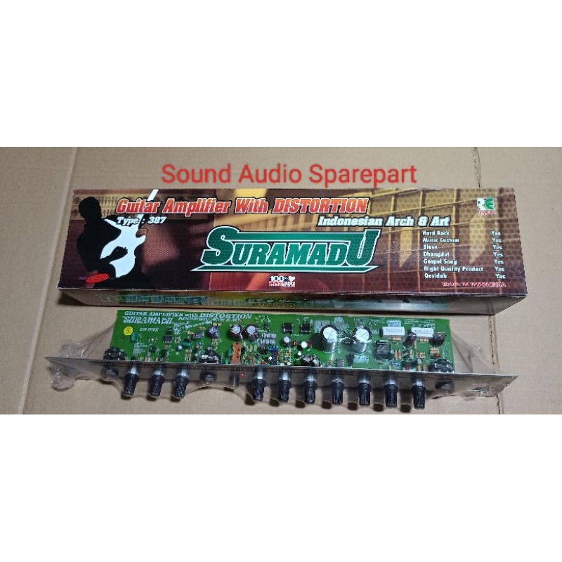 Kit Amplifier Guitar / Gitar Distorsi Distortion SURAMADU