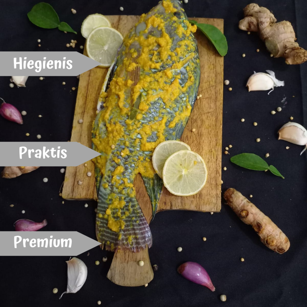 

IKAN NILA HITAM BUMBU KUNING NILA KASEDEP BOGOR YASMIN