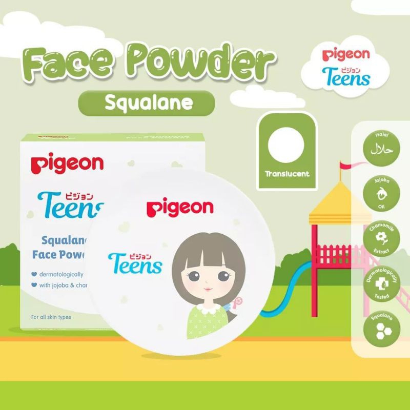 PIGEON TEENS FACE POWDER 12GR / BEDAK TABUR PIGEON TEENS