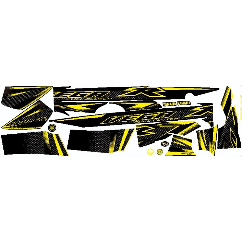 STRIPING STIKER DECAL VEGA R 2004 FULL CLUET