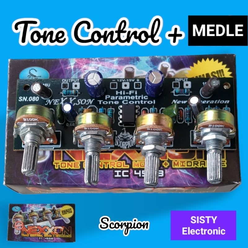 Tone Kontrol Mono Plus Medle NEXON Scorpion Produck