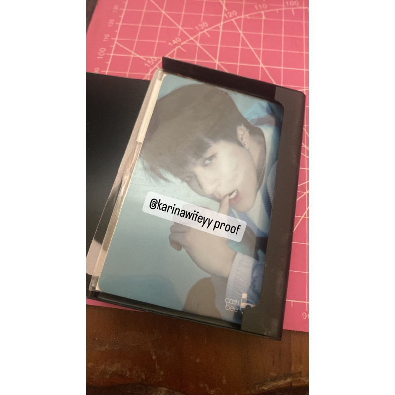 photocard jeno cashbee go 2018