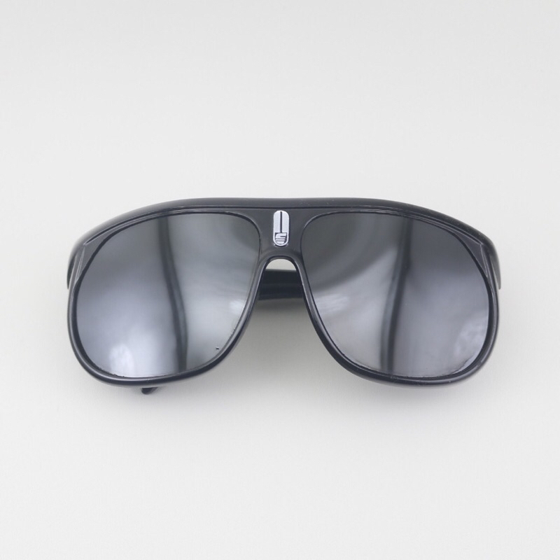 KACAMATA HITAM KACA LAS LISTRIK/KACAMATA SAFETY/KACAMATA KERJA kaca mata LAS listrik pengliatan 20%