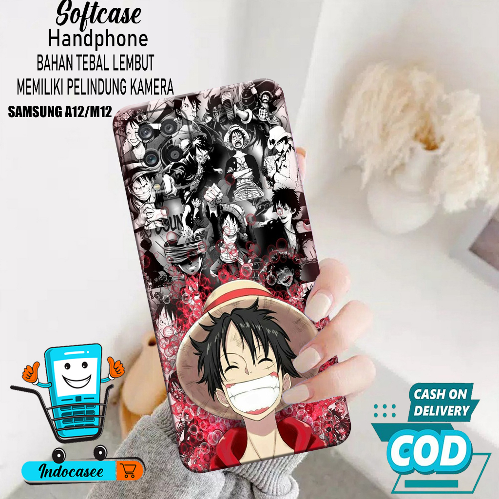 Case Hp Samsung Galaxy A12/M12 - Softcase Samsung Galaxy A12/M12 - Casing Samsung Galaxy A12/M12 - K