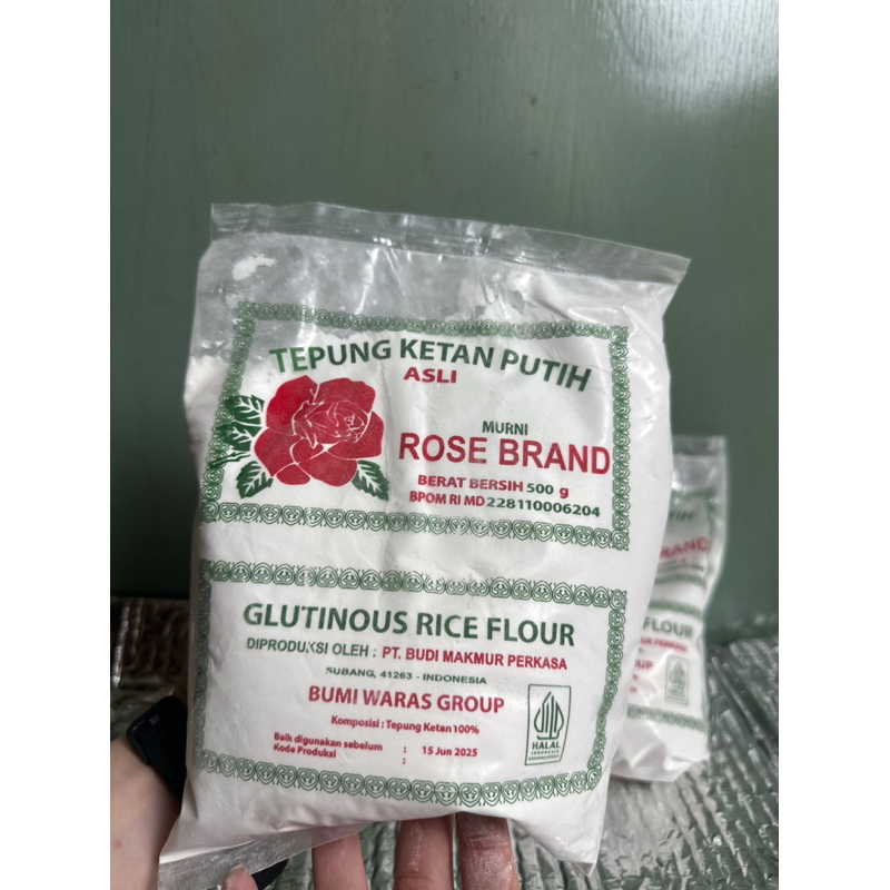 

Rose Brand Tepung Ketan Putih / Beras 500gram