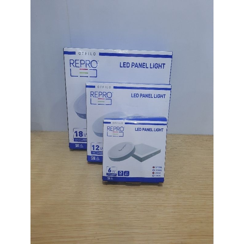 REPRO OB PANEL LED DOWNLIGHT BULAT,LAMPU PLAFON LED DOWNLIGHT BULAT  6W,12W,18W