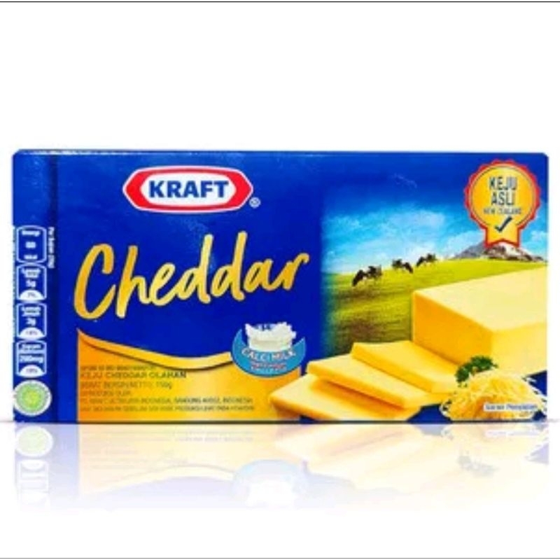 

Kraft Keju Cheddar 150gr