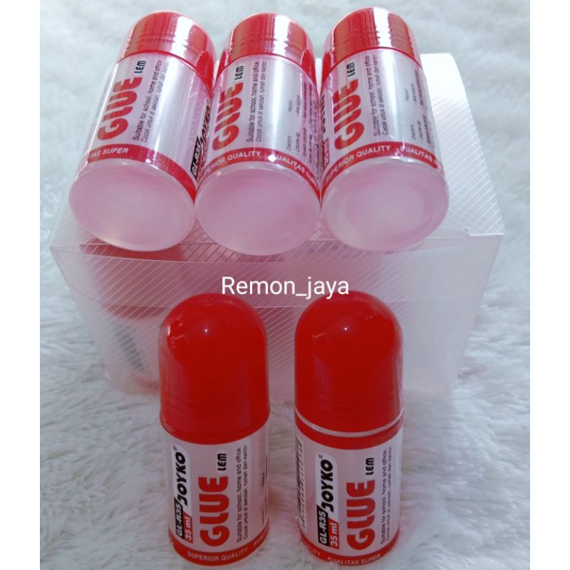 

Lem glue GL-R35-ML / Lem cair joyko (1 pak isi 12 pcs)