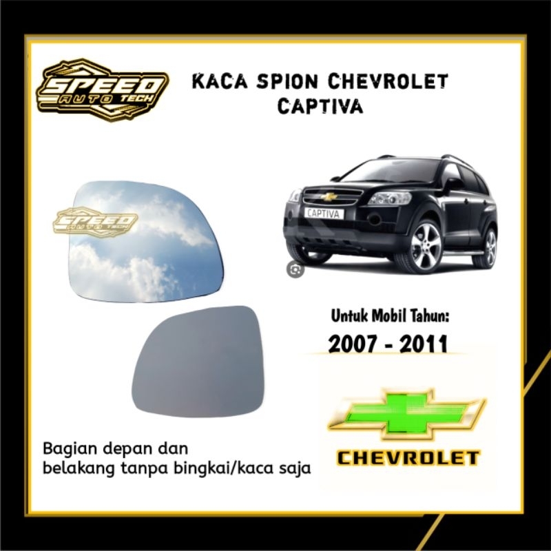 Kaca Spion Chevrolet Captiva 2007 2008 2009 2010 2011 kaca refil spion captiva original kaca saja ta
