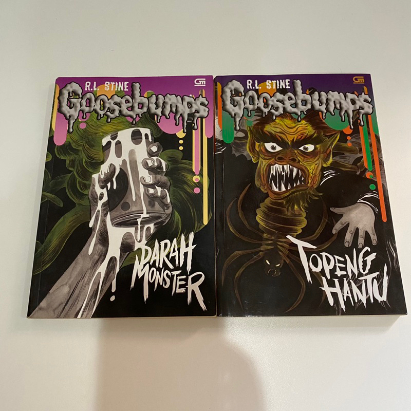 Buku Bekas / Preloved: GOOSEBUMPS: DARAH MONSTER & TOPENG HANTU by R.L. STINE