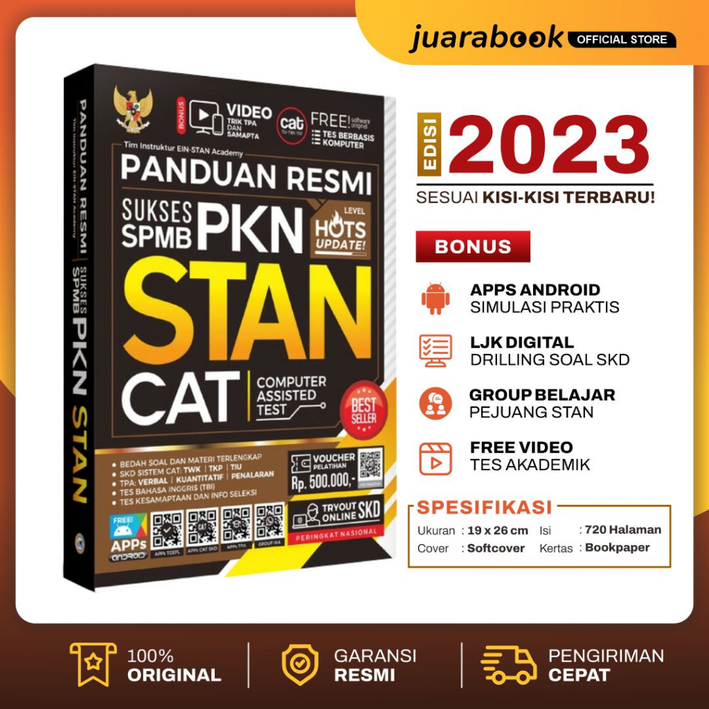 Buku SPMB STAN Panduan Resmi Sukses SPMB PKN STAN 2024
